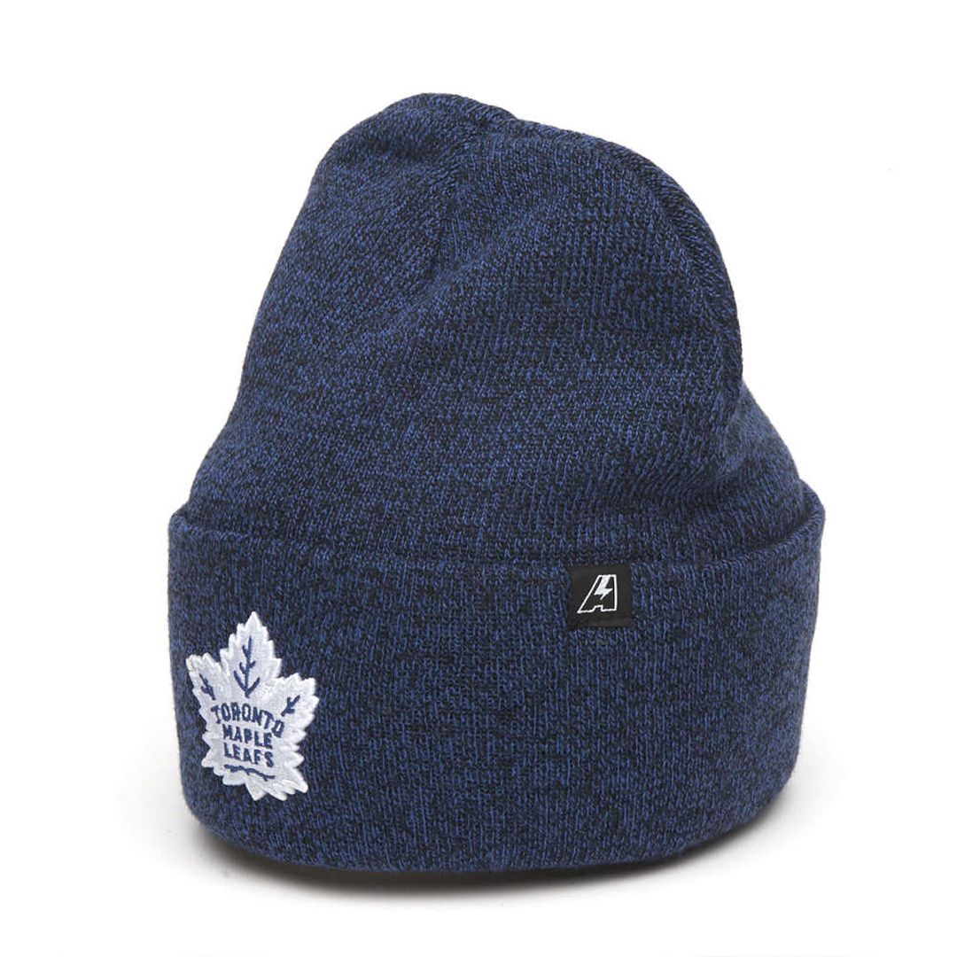 Купить Шапка "NHL Toronto Maple Leafs" с отворотом синяя 55-58 в Казахстане — Hockey1.kz